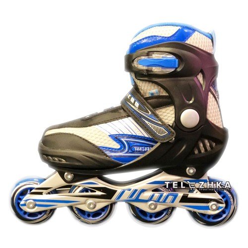 Ролики раздвижные SkateX Raven 40-43 Синий
