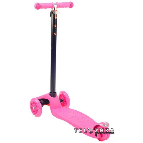Самокат детский ScooteX Scooter Maxi Juicy розовый