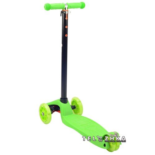 Самокат детский ScooteX Scooter Maxi Juicy зеленый