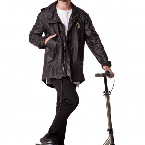 Самокат двухколесный Slamm Frenzy Dual Brake Recreational Scooter 205 мм титановый