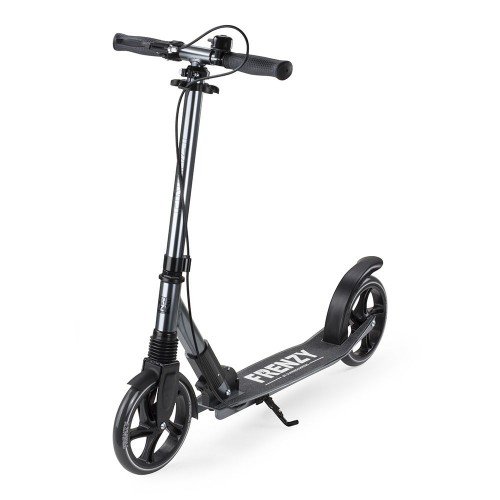 Самокат двухколесный Slamm Frenzy Dual Brake Recreational Scooter 205 мм титановый
