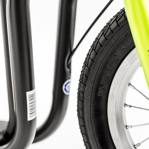 Самокат Yedoo OX NEW Черно-зеленый