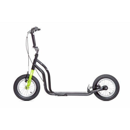 Самокат Yedoo OX NEW Черно-зеленый