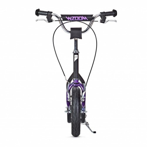 Самокат Yedoo WZOOM Черно-фиолетовый