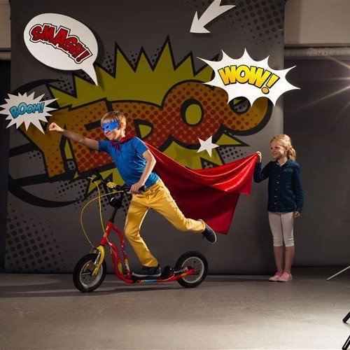 Самокат Yedoo WZOOM LTD COMICS