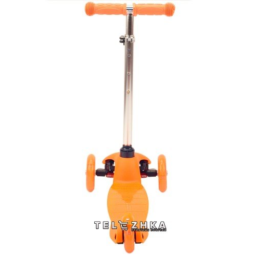 Самокат детский ScooteX Mini Color оранжевый