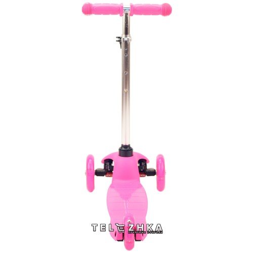 Самокат детский ScooteX Mini Color розовый