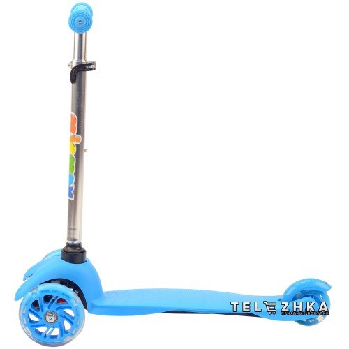 Самокат детский ScooteX Mini Color синий