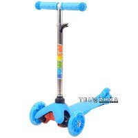 Самокат детский ScooteX Mini Color синий