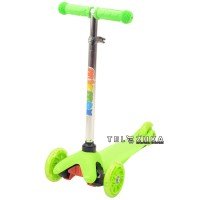 Самокат детский ScooteX Mini Color зеленый
