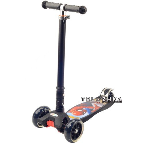 Самокат детский ScooteX Scooter Disney Premium Человек Паук V2