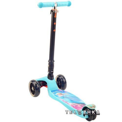 Самокат детский ScooteX Scooter Disney Premium Холодное Сердце