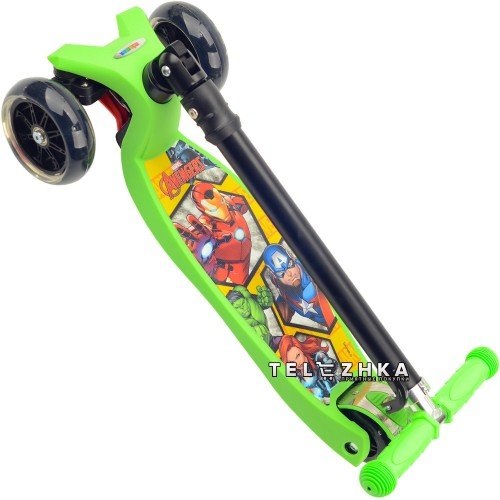 Самокат детский ScooteX Scooter Disney Premium Мстители