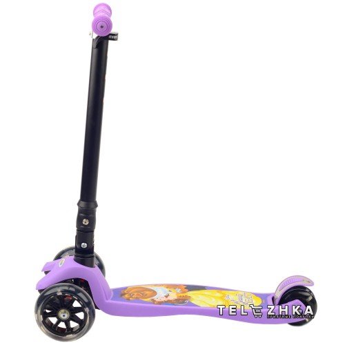 Самокат детский ScooteX Scooter Disney Premium The Beauty and the Beast