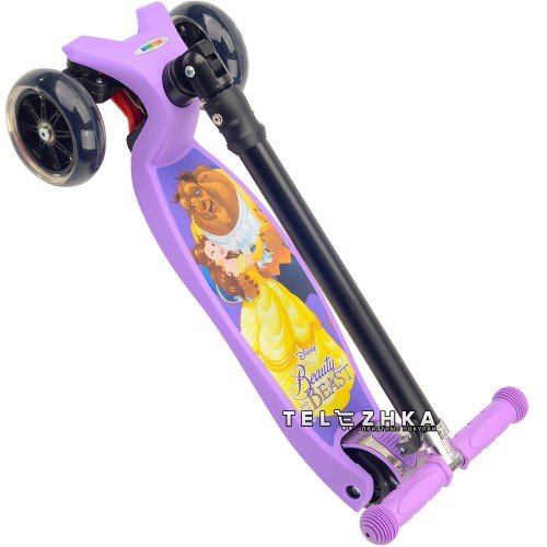 Самокат детский ScooteX Scooter Disney Premium The Beauty and the Beast