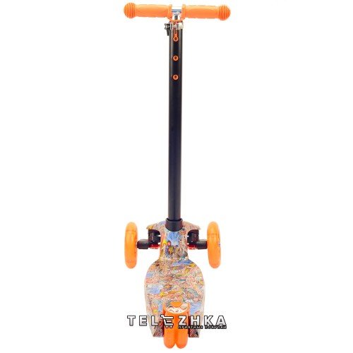 Самокат детский ScooteX Scooter Maxi 3D Print Dragon