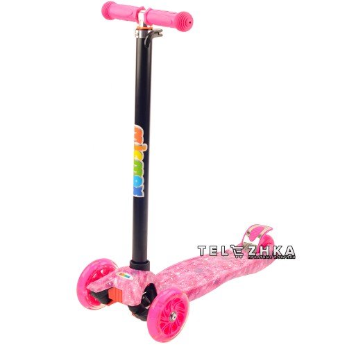 Самокат детский ScooteX Scooter Maxi 3D Print Galaxy