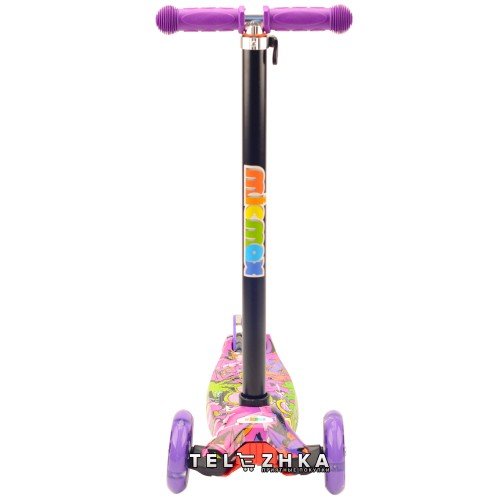 Самокат детский ScooteX Scooter Maxi 3D Print Heart