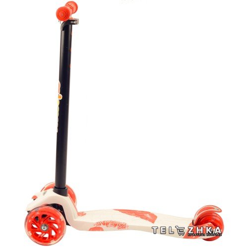 Самокат детский ScooteX Scooter Maxi 3D Print Kiss