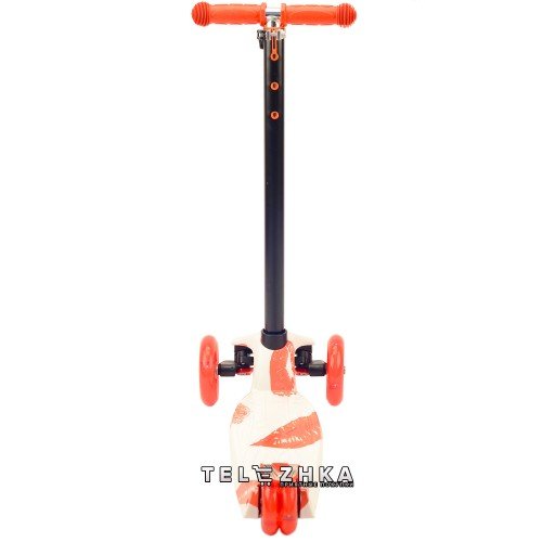 Самокат детский ScooteX Scooter Maxi 3D Print Kiss