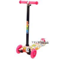 Самокат детский ScooteX Scooter Maxi 3D Print Spring