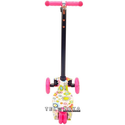 Самокат детский ScooteX Scooter Maxi 3D Print Spring