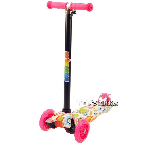 Самокат детский ScooteX Scooter Maxi 3D Print Spring