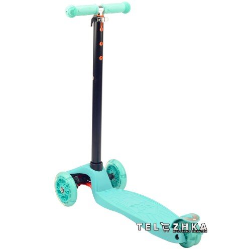 Самокат детский ScooteX Scooter Maxi Juicy бирюзовый