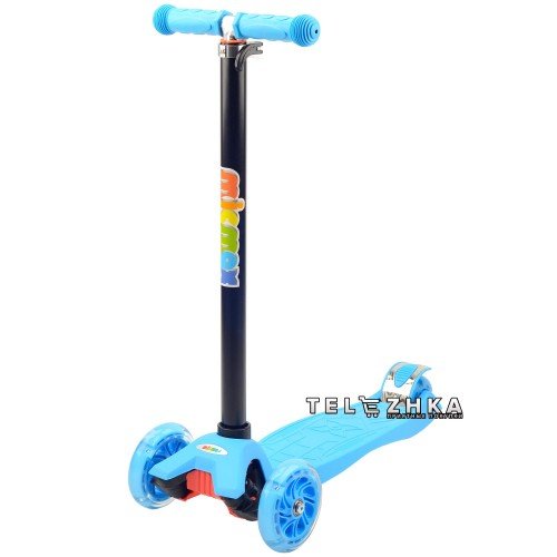 Самокат детский ScooteX Scooter Maxi Juicy голубой