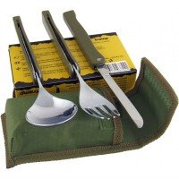 Туристический набор ложка/вилка/нож tramp TRC-049