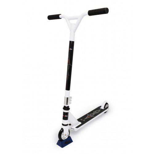 Самокат трюковый экстремальный ScooteX Scooter ST Agressive белый