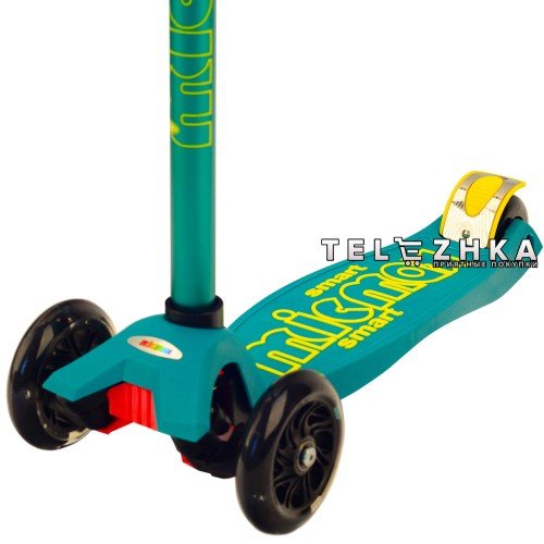 Самокат детский ScooteX Scooter Smart EX темно-зеленый