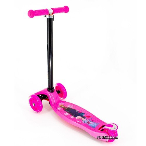 Самокат детский ScooteX Scooter Maxi Light Disney холодное сердце