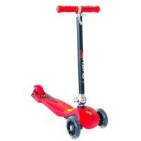 Самокат детский ScooteX Trine красный