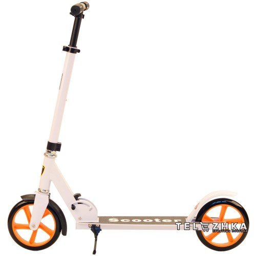 Самокат двухколесный ScooteX Scooter Urban USA Белый