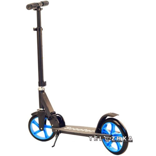 Самокат двухколесный ScooteX Scooter Urban USA Черный