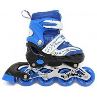 Роликовые коньки раздвижные Maraton Oscar 28-33 Синие