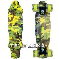 Скейт пенни борд SkateX Penny Sunny Force 22"