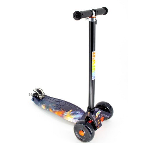 Самокат детский ScooteX Maxi 3D Print Plus Space