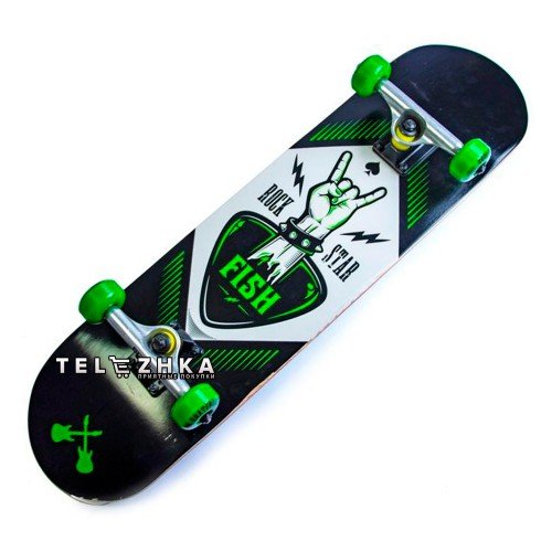 Скейт борд FISH Skateboard Rockstar