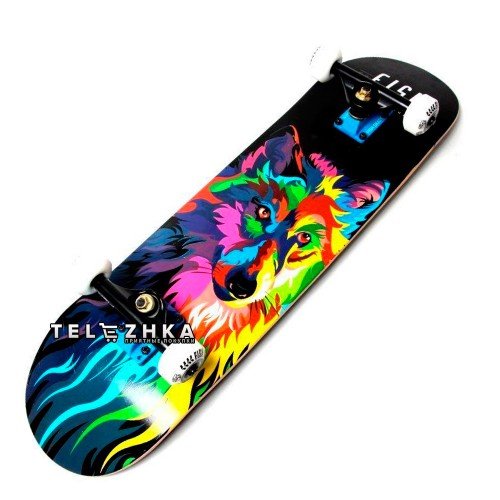 Скейт борд FISH Skateboard Wolf