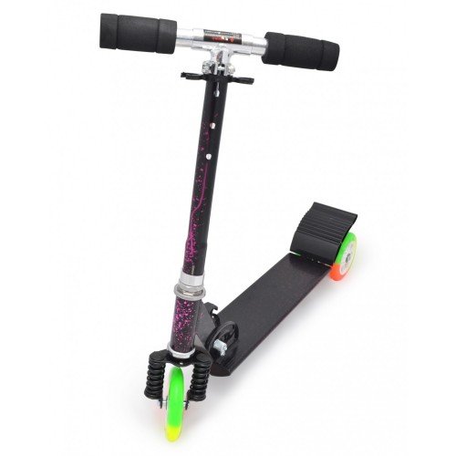 Самокат детский ScooteX Jumpy Double Черный