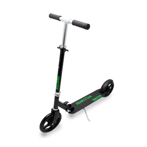 Самокат двухколесный Maraton Twister Черный