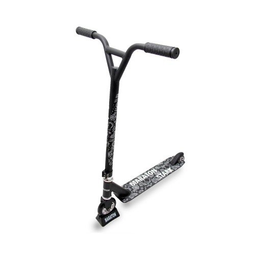 Самокат трюковый экстремальный Maraton Stark черный