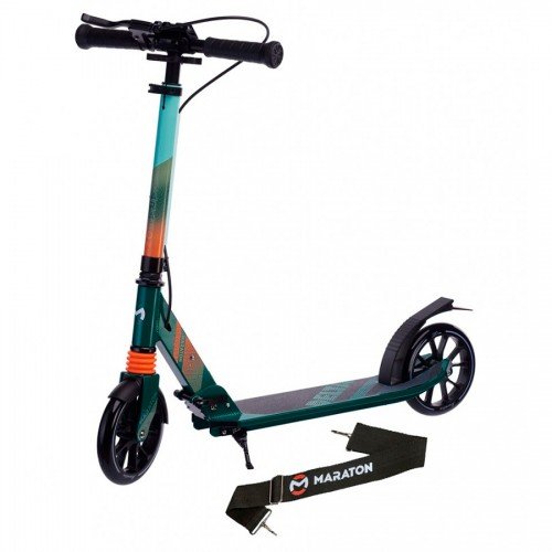 Самокат двухколесный Maraton Delta зеленый