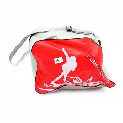 Роликовые коньки раздвижные Maraton Combo 2019 28-33 с комплектом защиты Розовые