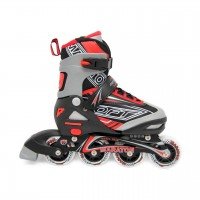 Роликовые коньки раздвижные Maraton Soft 39-42 Красные