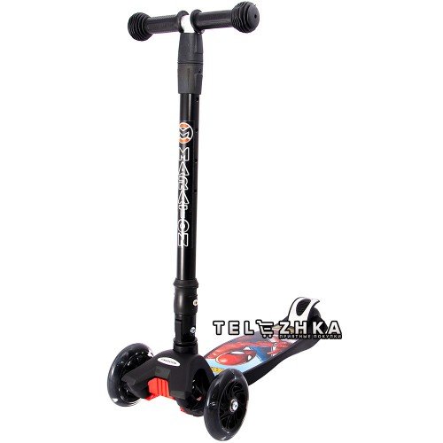 Самокат детский Maraton Deluxe 2019 Человек Паук