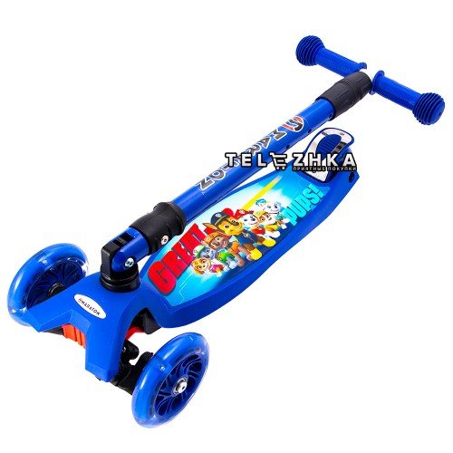 Самокат детский Maraton Deluxe 2019 Щенячий патруль