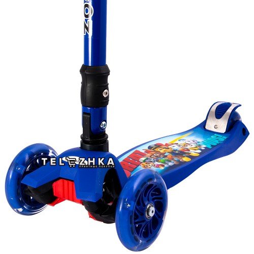 Самокат детский Maraton Deluxe 2019 Щенячий патруль